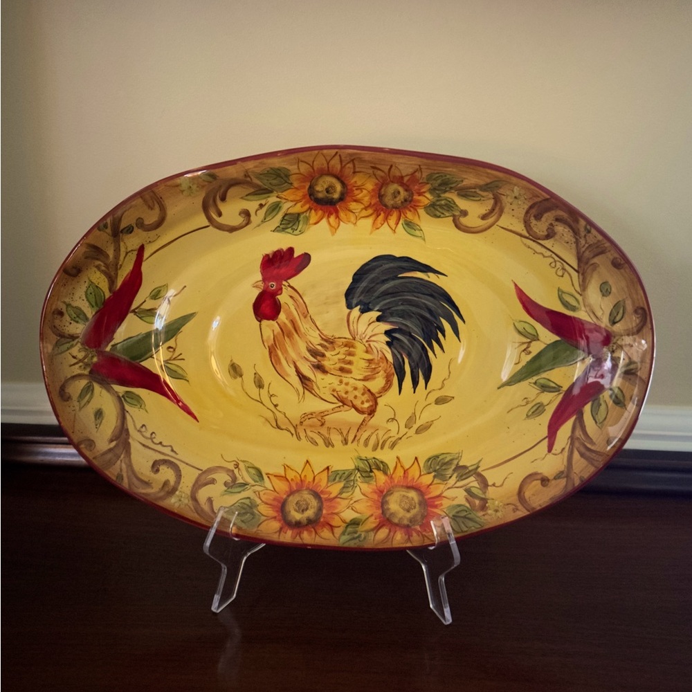 Rooster Platter